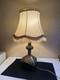 Le Verrier Art Deco Bronze Table Lamp, H. 20 Cm