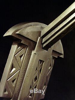 Lebreton & Usdin Applies Modernist Art Deco Bronze And Nickel Tulip 1930