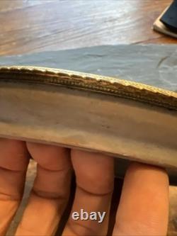 Louis Dage Plate Glazed Ceramic & Bronze Art Deco