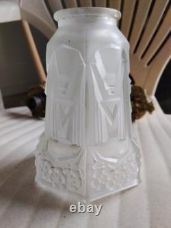 MOUYNET Bronze Gilded Wall Light and Art Deco Tulips 1930