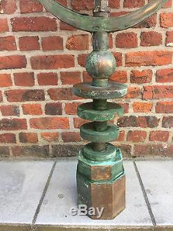 Mallet Stevens, Rare Art Deco Modernist Outdoor Floor Lamp Circa 1930