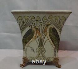 Marabout Bird Vase Art Deco Art Nouveau Style Porcelain