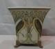 Marabout Bird Vase Art Deco Art Nouveau Style Porcelain