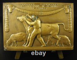 Medal c1930 Art Deco Livestock Dealers R Cochet Medal