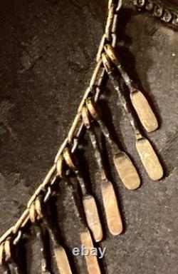 Michel Buffet Bronze Ethnic Art Deco Vintage Necklace No. 2