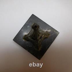 Miniature Sculpture Tower Effel Bronze Marble 1930 Art Deco Paris France N6448