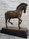 Modern Art Deco Bronze Sculpture Figurine Of A Horse By Barye