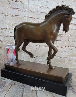 Modern Art Deco Bronze Sculpture Figurine of a Horse by Barye