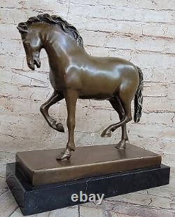 Modern Art Deco Bronze Sculpture Figurine of a Horse by Barye