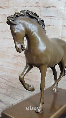 Modern Art Deco Bronze Sculpture Figurine of a Horse by Barye