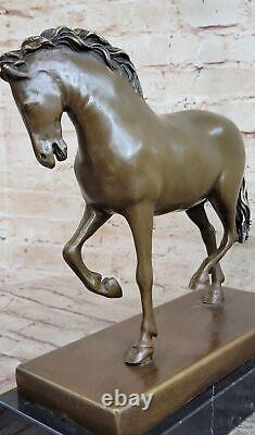 Modern Art Deco Bronze Sculpture Figurine of a Horse by Barye