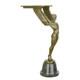 Modern Art Deco Bronze Sculpture Of Icarus