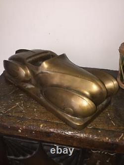 Modernist Bronze Sculpture Art Deco Design Packard Aquarius 1934