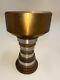 Modernist Bronze Art Deco Candle Holder