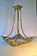 Mount Small Chandelier Or Suspension Bronze Art Deco Sue Dl And Tues.