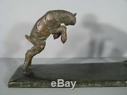 Naked Woman Bronze Sculpture Ancient Art Deco Signed Sylvestre Susse Foundry