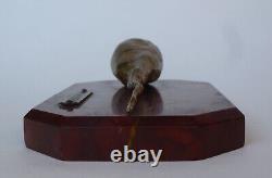 Naturalistic Bronze Sculpture Susse Frères Beetroot XXth Art Deco Gastronomy