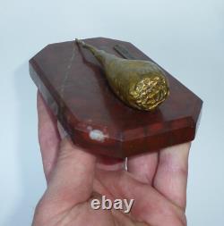 Naturalistic bronze sculpture by Susse Frères, Beetroot, 20th century, Art Deco, Gastronomy