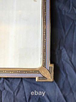 Old Art Deco gilded bronze frame 16 cm x 12 cm for photo