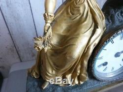 Old Clock Bronze To Restore