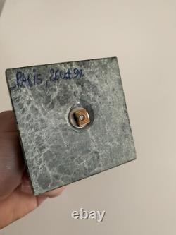 Old bronze female bust Art Nouveau Art Deco