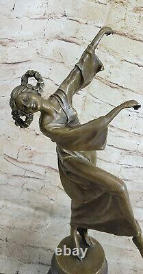 Original Spanish Gypsy Bronze Dancer Sculpture Figure Art Deco New