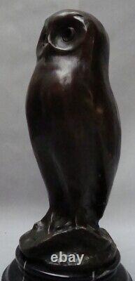 Owl Bird Animal Sculpture Art Deco Style Art Nouveau