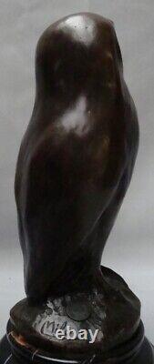 Owl Bird Animal Sculpture Art Deco Style Art Nouveau