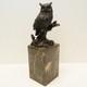 Owl Bird Sculpture Statue, Animal Style, Art Deco Style, Art Nouveau Style