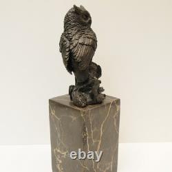 Owl Bird Sculpture Statue, Animal Style, Art Deco Style, Art Nouveau Style