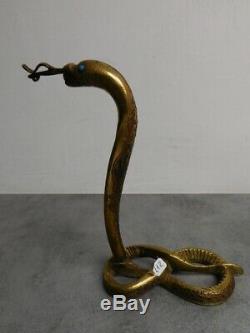 Pair Of Legs Lamp Art Deco Bronze Serpent