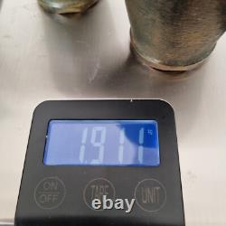 Pair of Bronze Vases Signed HEBERT 1920 Art Deco