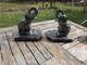 Pair Of Elephant Bookends Art Deco 1930 Moreau Bronze Régule
