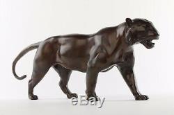 Panther Bronze Art Deco