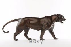 Panther Bronze Art Deco