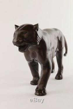 Panther Bronze Art Deco