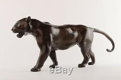 Panther Bronze Art Deco