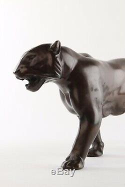 Panther Bronze Art Deco