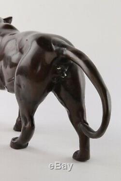 Panther Bronze Art Deco