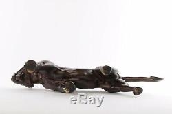 Panther Bronze Art Deco