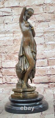 Phryne Bronze Statue Art Deco Museum Replica Nude Female Decorative Sculpture Gift