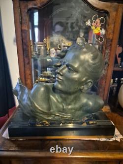 Pierre HUGONNET sculpture Bronze and Marble Art Deco 16.7 KG