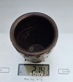 Primavera Vase Miniature Bronze Decor Art Deco Enamelled Cicadas 1930