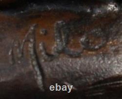 Rabbit Statue Sculpture, Animalier Style, Art Deco Style, Art Nouveau Bronze