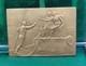 Rare Art Deco Rowing Plaquette Glandaz Cup 1930 Robert Jacquet - Bronze, 31