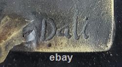 Rare Dali Horse 100% Genuine Bronze Sculpture Figurine Statue Art Deco Decor