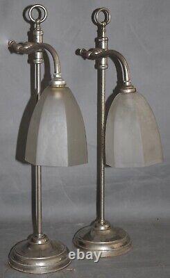 Rare Light Pair Vintage 1930