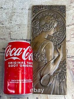Real Bronze Collection Trophy 100% Art Deco New Bas Relief Decor
