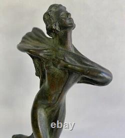 S. Zelikson Art Deco Bronze Sculpture Bronze Sculpture Art Deco