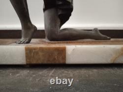 SCULPTURE Anonymous Female Dancer Art Deco Style Circa 1920